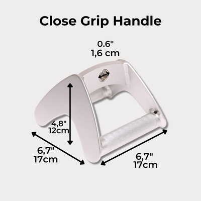 Aluminium Close Grip Handgriff