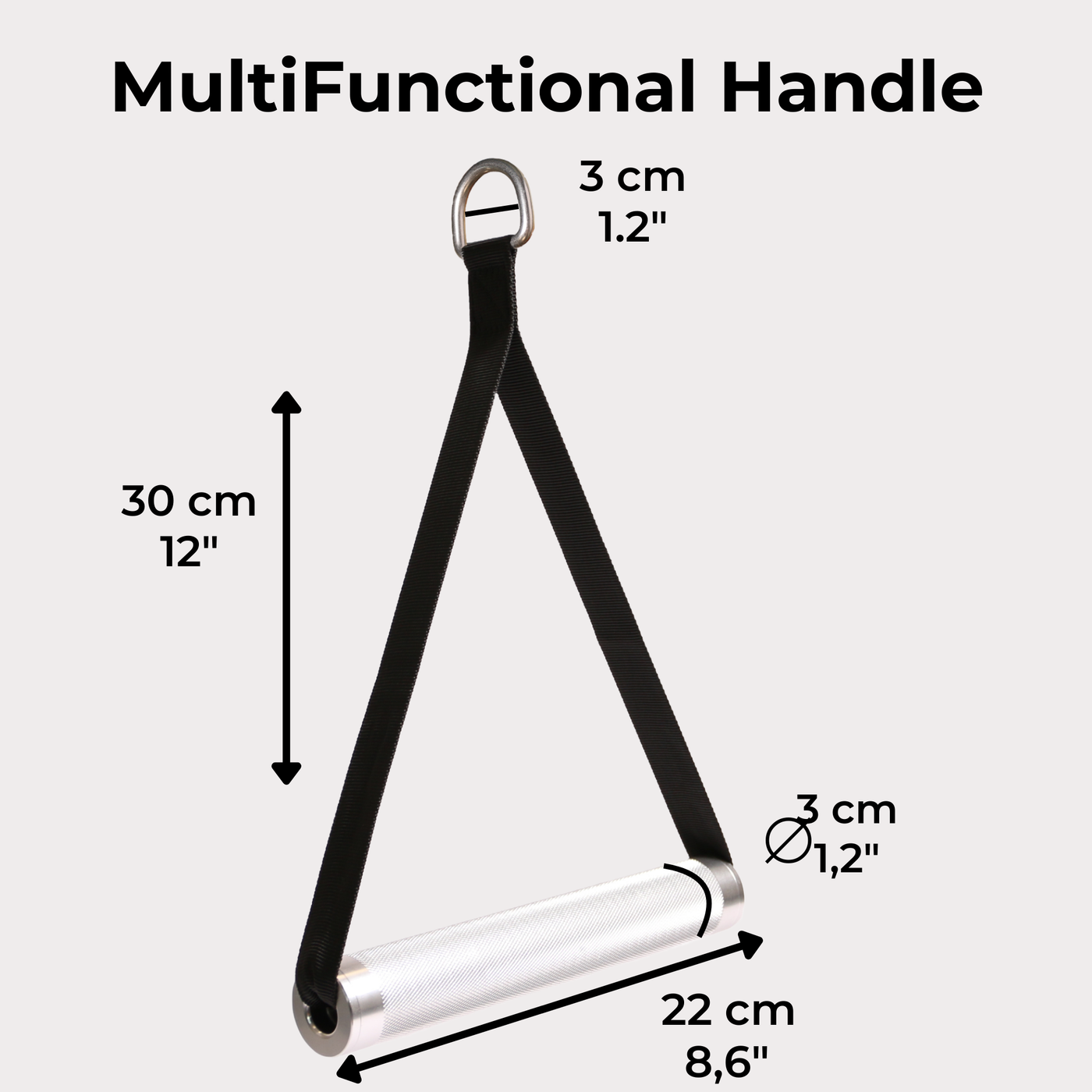 Aluminum Cable / Flywheel Machine Attachments Bundle